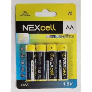 BATERIJA LR6 1.5V AA 4kom NEXCELL